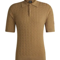 Shirt Herren Lewis FS25, Strick Poloshirt, halbarm