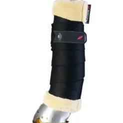 Stallbandagen und Bandagierunterlagen Set Merino Stable, Air Mesh, Lammfell, 2er Set