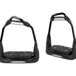 Steigbügel Stirrups Air´s Full Black 10-30, Edelstahl