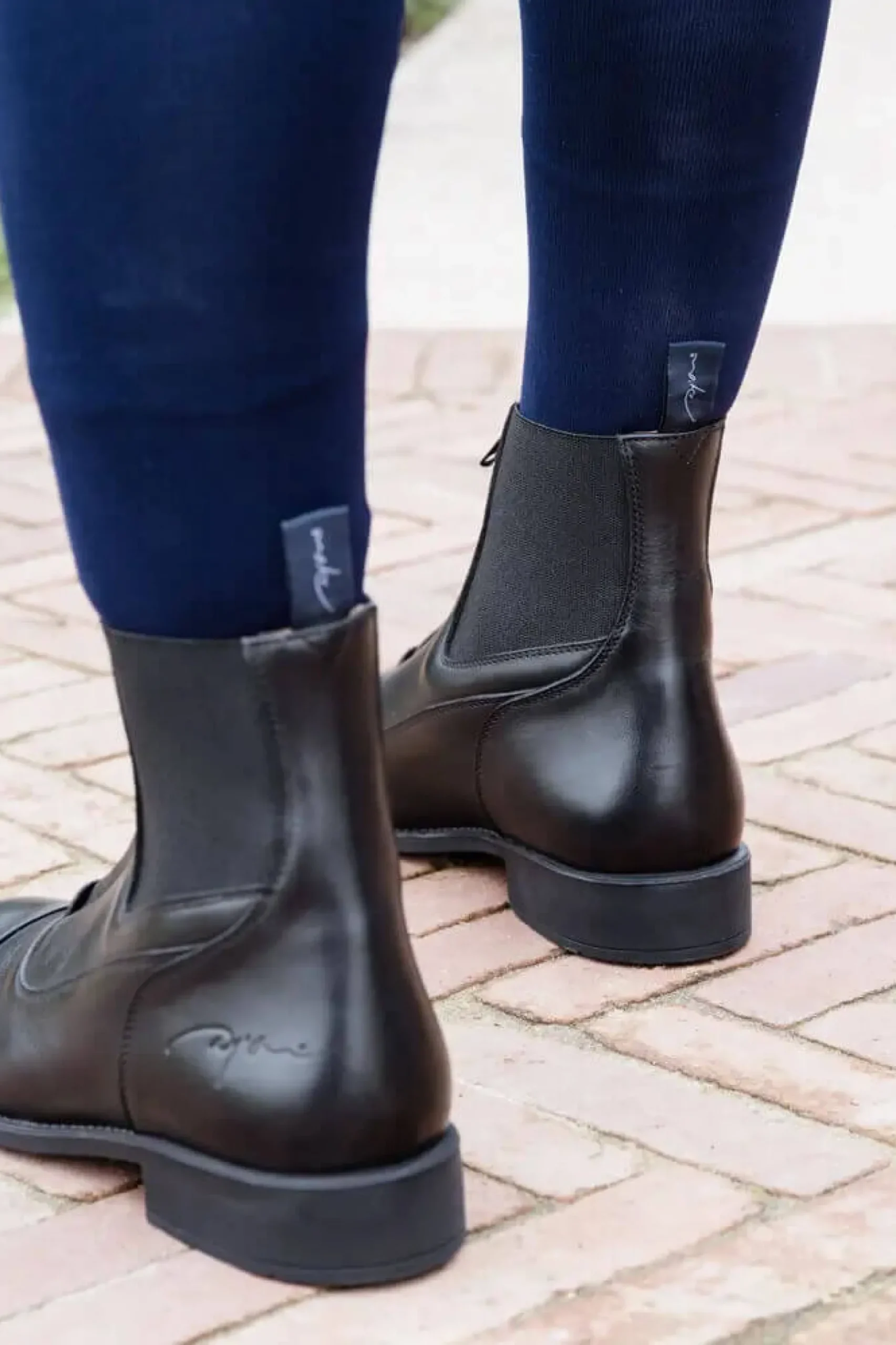 Stiefeletten, mit Frontreißverschluss, Leder, Damen, Herren