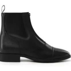 Stiefeletten, mit Frontreißverschluss, Leder, Damen, Herren