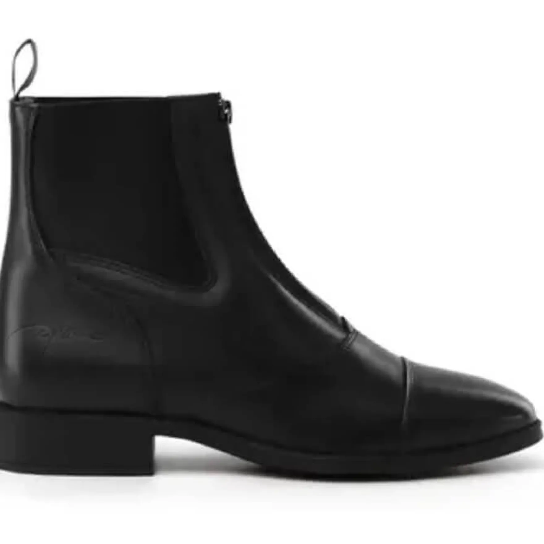 Stiefeletten, mit Frontreißverschluss, Leder, Damen, Herren