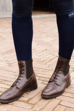 Stiefeletten, mit Schnürung, Leder, Damen, Herren