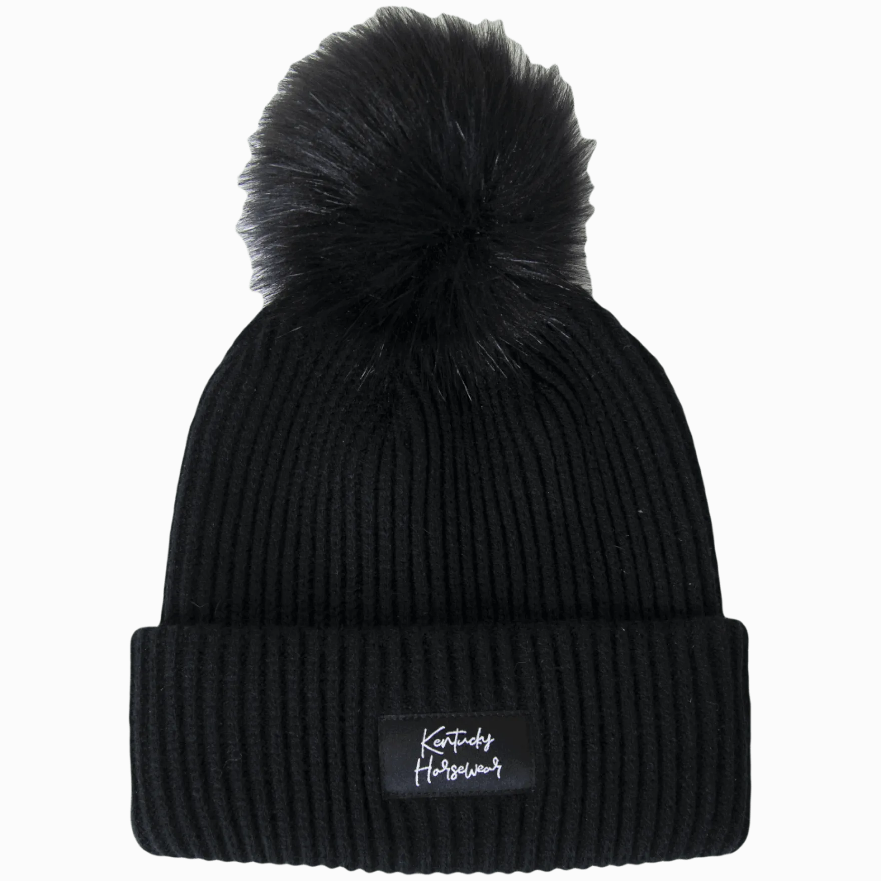 Strickmütze Beanie Fur, Wintermütze, Kunstfell