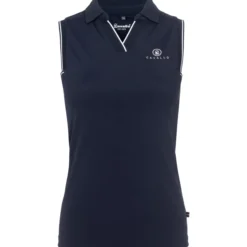 Top Damen CAVALBUA FS26, Funktions-Polotop, ärmellos