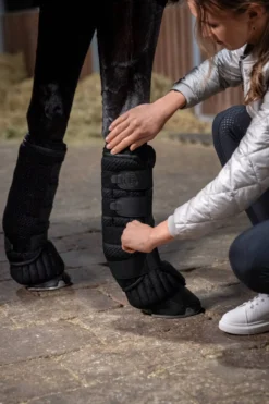 Transportgamaschen Climatech Mesh Boots Platinum HW26, 4er Set