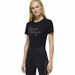 T-Shirt Damen Malibu Rhinestone FS26, kurzarm