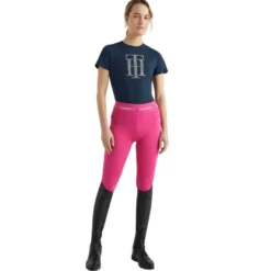 T-Shirt Damen TH Glitzersteine, kurzarm