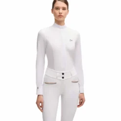 Turnierbluse Damen Emma FS25, Turniershirt, langarm