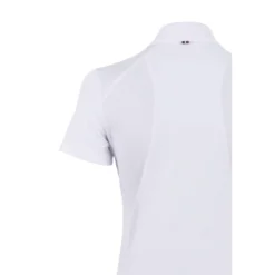 Turniershirt Damen CAVALCOMP Halfzip Shirt, kurzarm