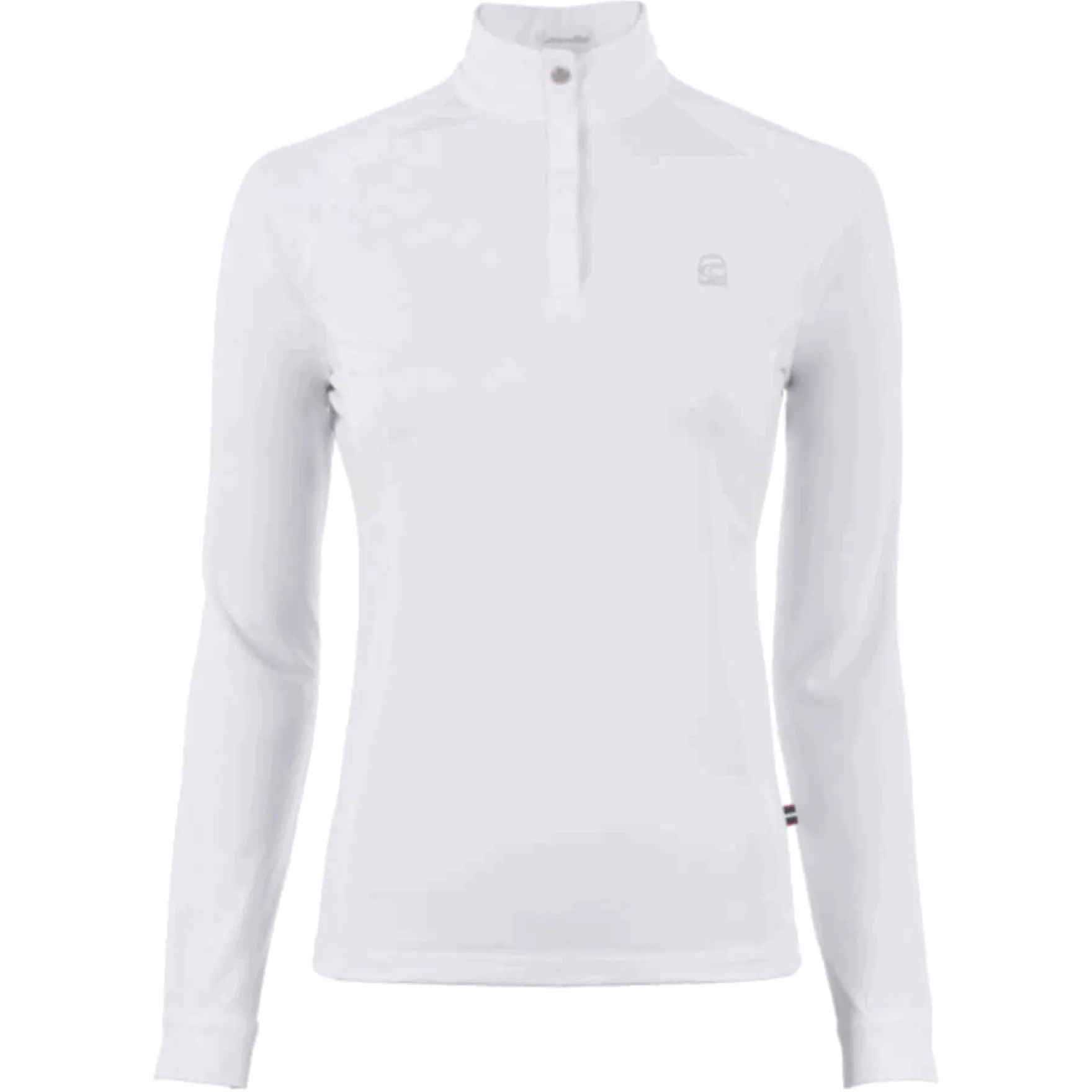 Turniershirt Damen Cavaluv Halfzip Shirt, UV-Shirt, langarm