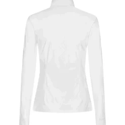 Turniershirt Damen Half Zip, langarm