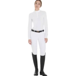 Turniershirt Damen, Mesh, langarm