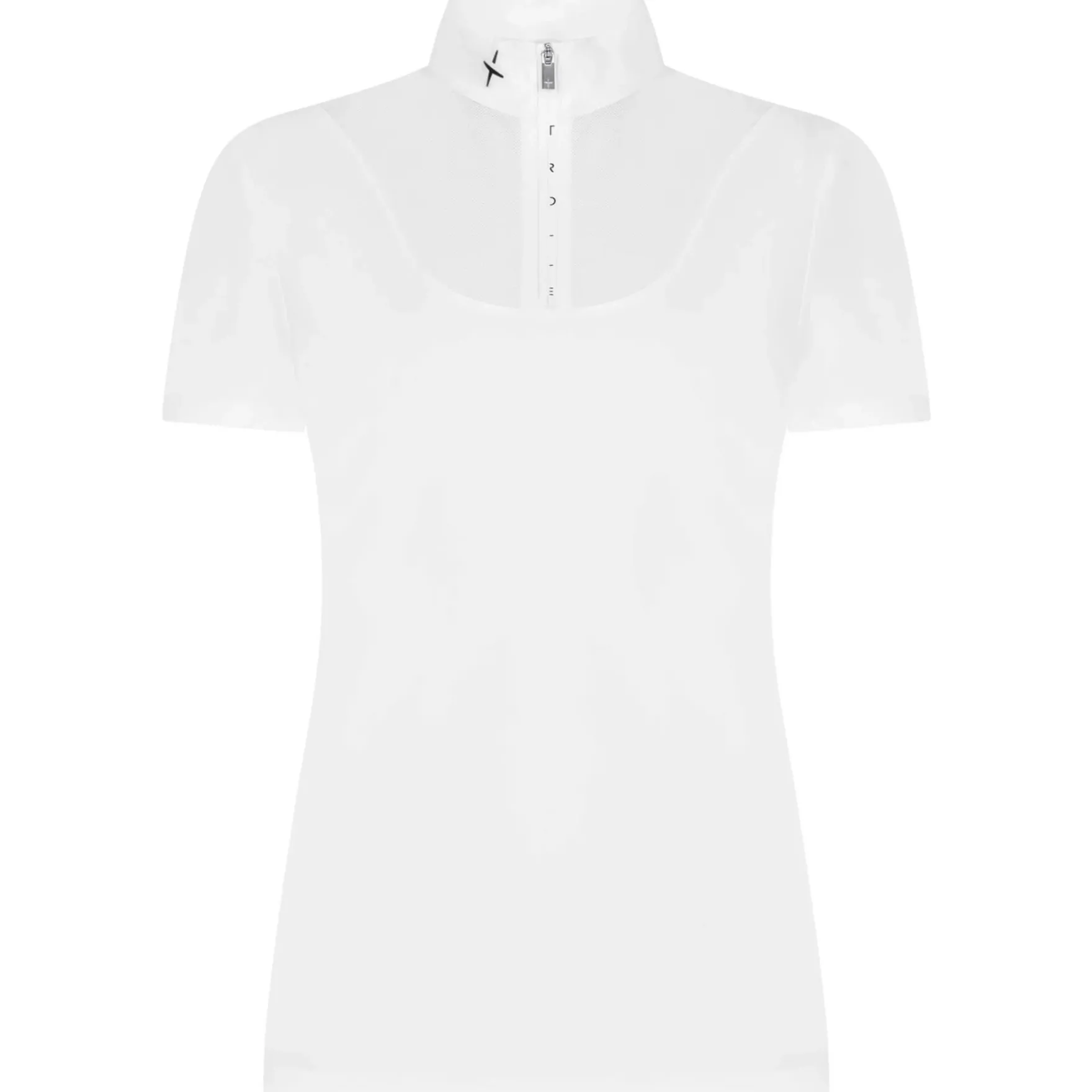 Turniershirt Damen Polo Mesh, kurzarm