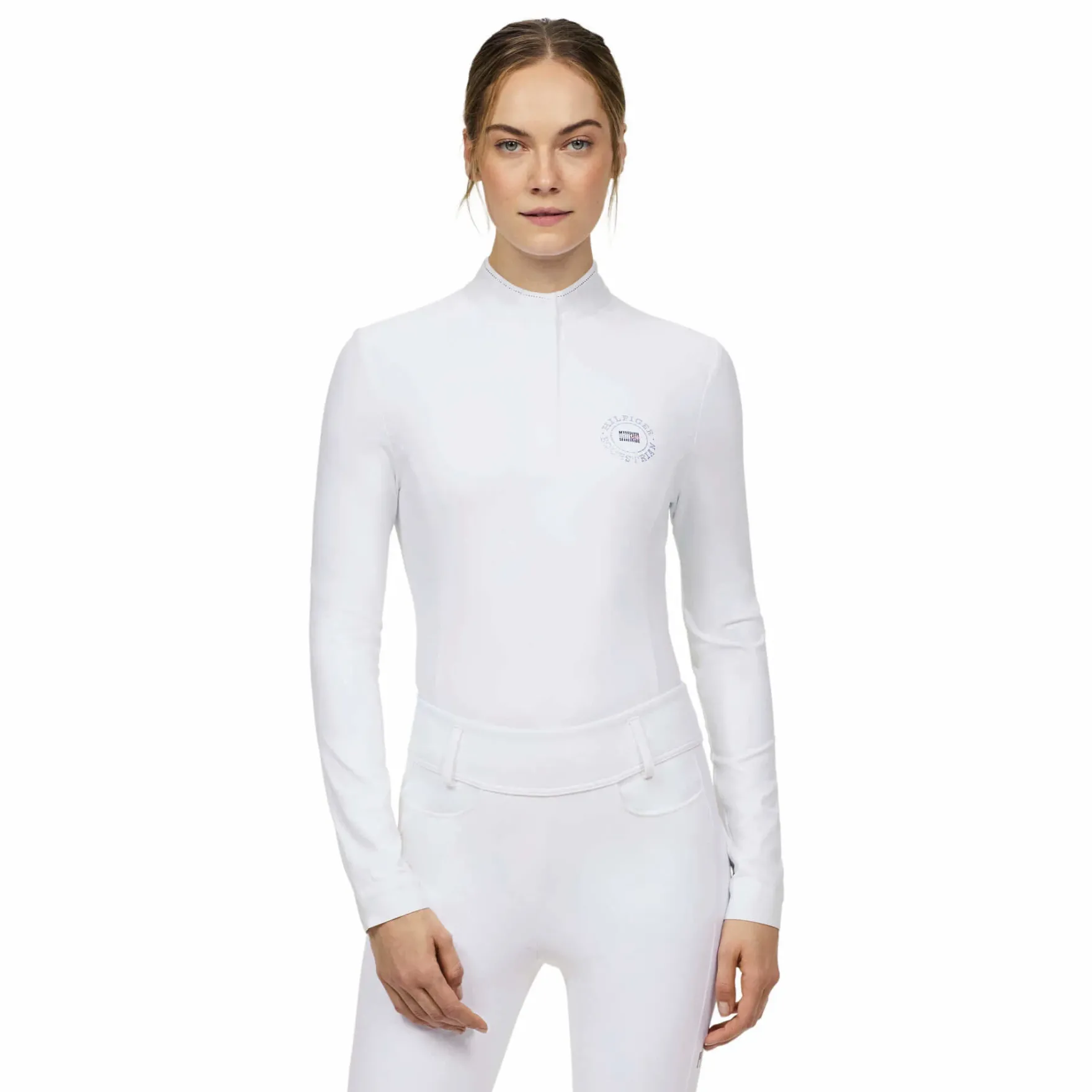 Turniershirt Damen Taylor Glitzersteine HW25, langarm
