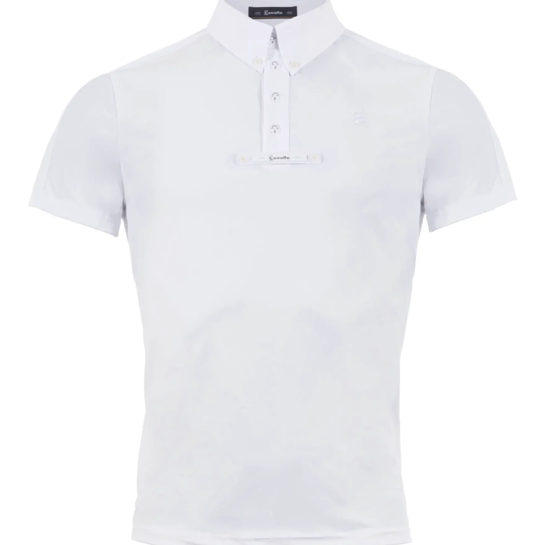 Turniershirt Herren CAVALCOMP Polo, Turnierpolo, kurzarm