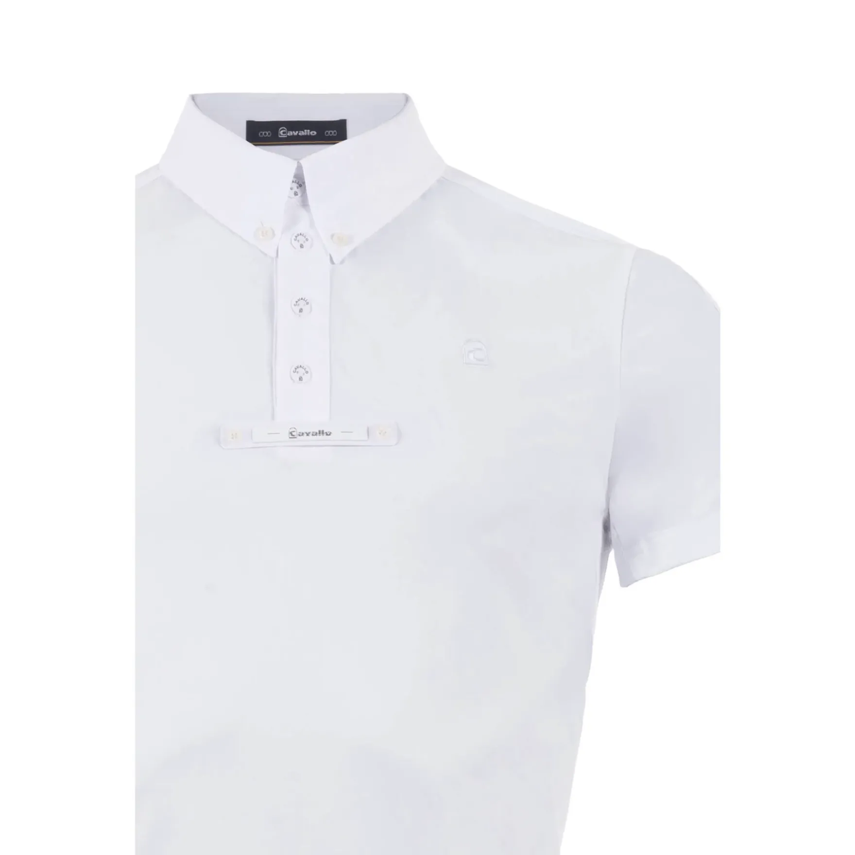 Turniershirt Herren CAVALCOMP Polo, Turnierpolo, kurzarm