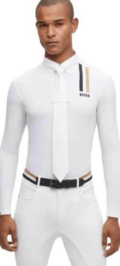 Turniershirt Herren Nick Signature Stripe HW23, langarm