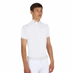 Turniershirt Herren, Turnierhemd, kurzarm