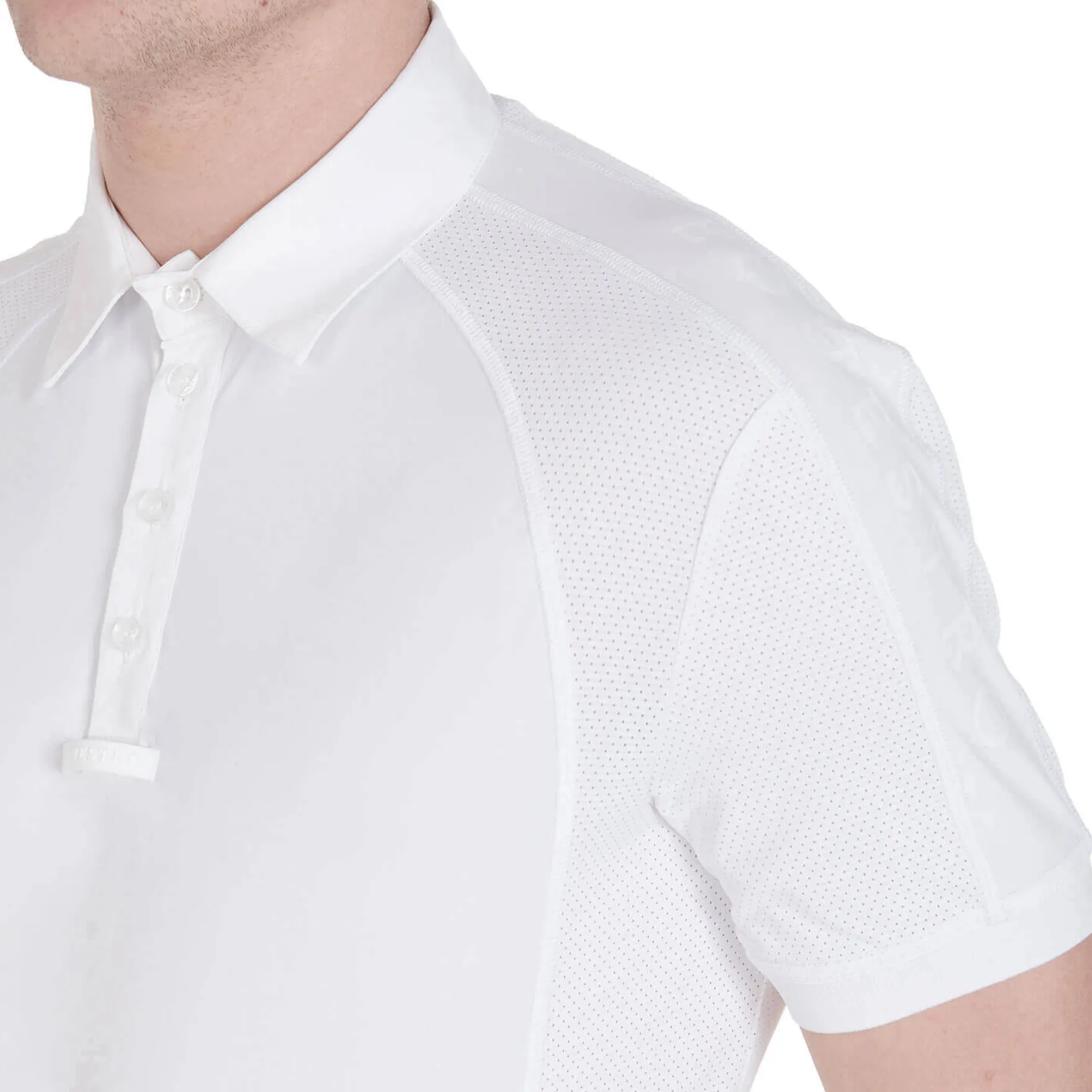 Turniershirt Herren, Turnierpolo, kurzarm