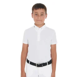 Turniershirt Jungen, kurzarm