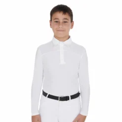 Turniershirt Jungen, langarm