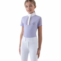 Turniershirt Mädchen Eqgili FS26, kurzarm
