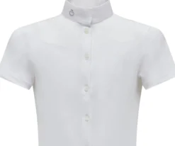 Turniershirt Mädchen Jersey Poplin Bib S/S, kurzarm
