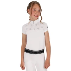 Turniershirt Mädchen Jipp Junior, kurzarm