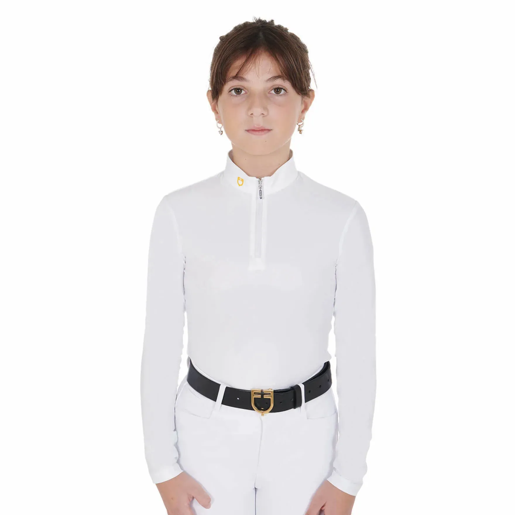 Turniershirt Mädchen, langarm