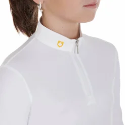 Turniershirt Mädchen, langarm