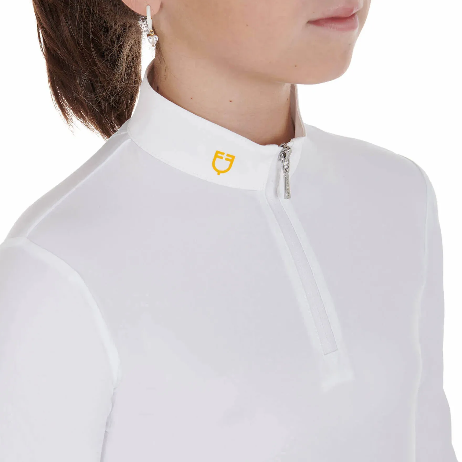 Turniershirt Mädchen, langarm