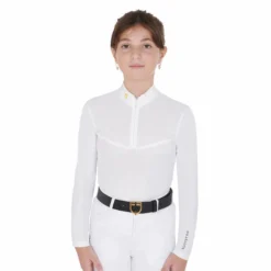 Turniershirt Mädchen, langarm