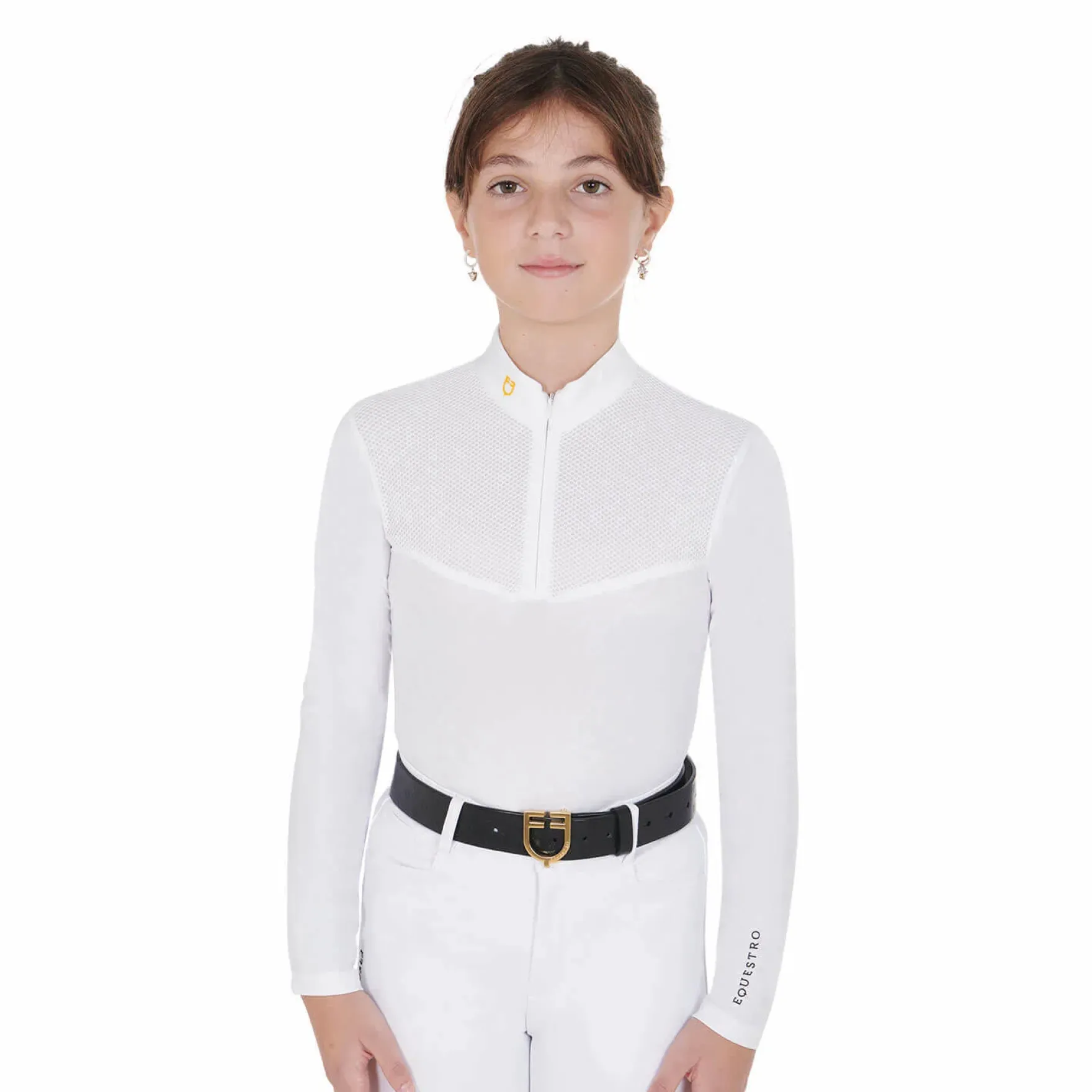 Turniershirt Mädchen, langarm