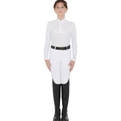 Turniershirt Mädchen, langarm