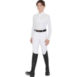 Turniershirt Mädchen, langarm