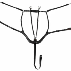 Vorderzeug Anatomic Hunting, 5-Punkt, mit abnehmbarer Martingalgabel