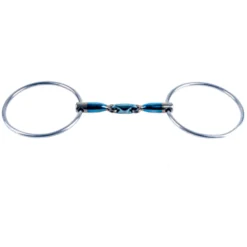 Wassertrense Große Ringe, Sweet Iron, Elliptical, Gebiss, doppelt gebrochen