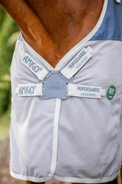 Weidedecke Amigo AmECO Combi FS26, 0 g, mit abnehmbarem Halsteil, Sommerdecke