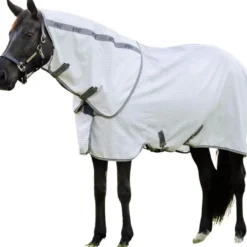 Weidedecke Amigo Summer Sheet Plus, mit abnehmbarem Halsteil, Disk-Verschluss, UV-Schutz