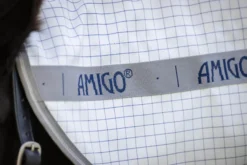 Weidedecke Amigo Summer Sheet Plus, mit abnehmbarem Halsteil, Disk-Verschluss, UV-Schutz