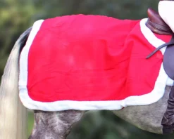 Weihnachtsausreitdecke, Fleecedecke